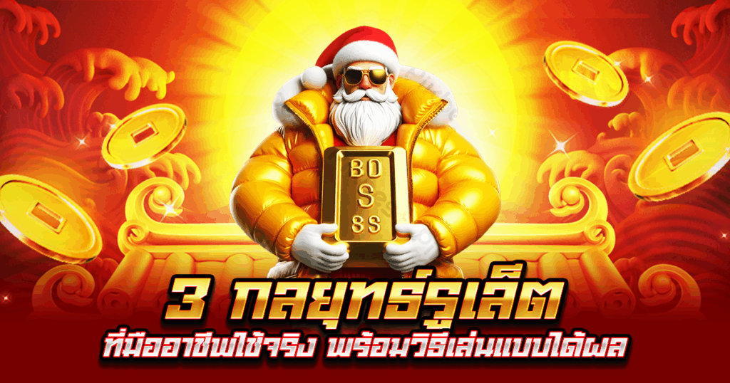 3 กลยุทธ์รูเล็ต